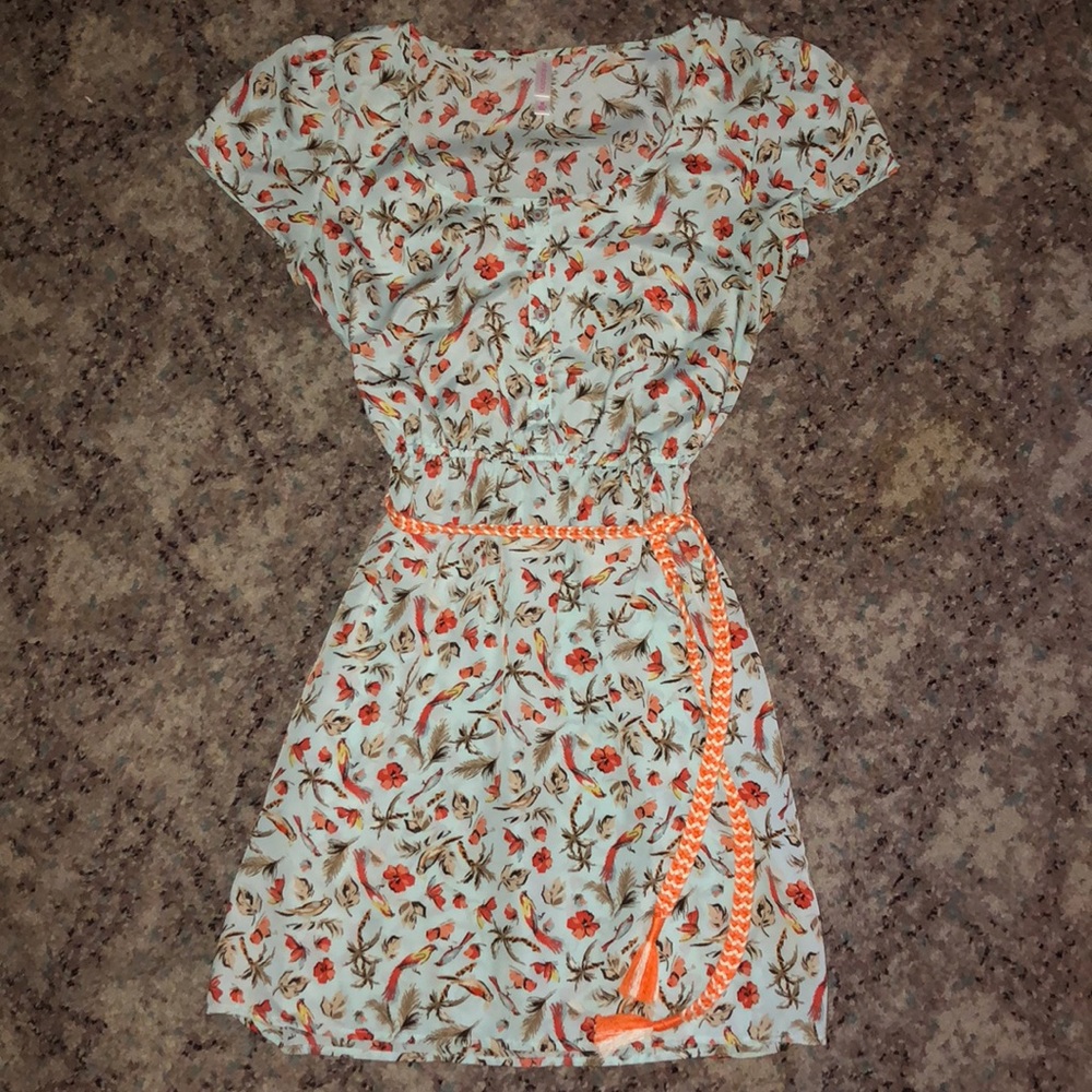 Sundress with birds